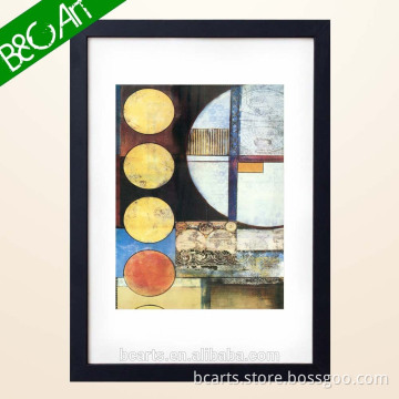1-Z(6337) Wholesale customized printing on paper with frame for wall decor